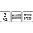 Rezerva microfibra pentru mop 67220 - 3 buc Lund 67222 4
