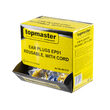 Dopuri antifoane EP01 reutilizabile cu snur 50buc/cutie TMP, Top Master Pro 561410 2