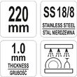Cleste pentru paste 220 mm Yato YG-02732 2