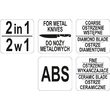 Dispozitiv pentru ascutit cutite 2 in 1 Yato YG-02354 4