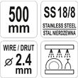 Tel 500 mm Yato YG-02512 2