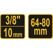 Cheie reglabila pentru filtre ulei Vorel 57660 4