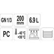 Container policarbonat gn 1 / 3, 6.9 L Yato YG-00413 2