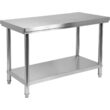 Masă de lucru 1400 x 600 x 850 mm + Spațiu de depozitare Yato YG-09003 4