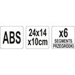 Suport pentru accesorii barman cu 6 segmente Yato YG-07134 2