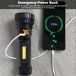 Lanterna LED cu incarcare solara 1200mAh  6