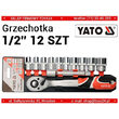 Trusa tubulare 1/2 12 piese Yato YT-38821 1