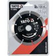 Disc diamantat segmentat 125 x 22.2 x 2 mm Yato YT-59962 1
