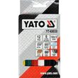 Set 12 creioane tehnice pentru marcare pe metal, lemn, beton sau piatra Yato YT-69930 1