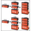 Modul 2 sertare pentru troler scule Yato YT-09107 1