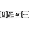 Set 18 chei tubulare si antrenor 1/2