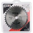 Disc circular pentru lemn 255X36TX30 mm Yato YT-60732 1