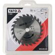 Disc circular pentru lemn 160X24TX20 mm Yato YT-60551 1