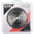 Disc circular pentru lemn 185X36TX20 mm Yato YT-60622 1