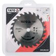 Disc circular pentru lemn 185 x 20 x 2.2 mm Yato YT-60621 1