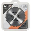 Disc circular pentru lemn 190 x 30 x 3.2 mm 40 dinți Yato YT-60489 1