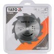Disc circular pentru lemn 170X12TX16 mm Yato YT-60582 1
