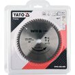 Disc circular pentru lemn 165 x 60t x 16mm Yato YT-60592 1