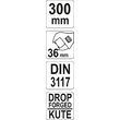 Cheie regrabilă Yato YT-21653 1