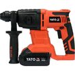 Rotopercutor SDS+ cu acumulator 18v, 2j Yato YT-82770 1