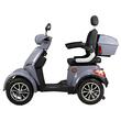 Cvadriciclu (Triciclu) electric, fara permis, Motor 1000W, Volta VM6, viteza maxima 25 km/h, autonomie max. 50 km, gri 1