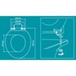 Capac WC universal alb Valcor VLC31001 4