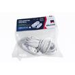 Prelungitor ceramic 3 prize 10 metri cu cablu 3x1 (3P 10M) Valcor VLC12012 2