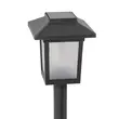 Lampa solara de gradina 10x LED WW cu efect flacara 32,5cm Entac 1