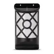 Lampa solara de perete/gard 36x LED WW efect flacara 18cm Entac 2