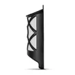 Lampa solara de perete/gard 36x LED WW efect flacara 18cm Entac 3