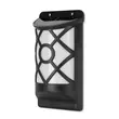Lampa solara de perete/gard 36x LED WW efect flacara 18cm Entac 6