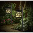 Lampa solara de gradina 8xmicroLED WW felinar cu suport 42.5cm Entac 3
