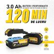 Mini drujba electrica cu acumulator model 6 inch PRO 21V 3A Imoum LET1DLJS6Y1EU00 5