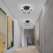 Lustra LED Emily 30W alb negru  LL1931AL 1