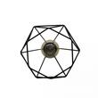 Pendul Diamant 3xE27  negru  metal 6630/3R 3