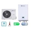 Pompa de caldura Electrolux tip split, pentru incalzire si racire, 10kW,monofazata, 130 mp, A+++ Wi-Fi, model EMHP-10V/N8 4