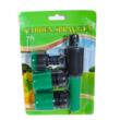 Furtun PVC cu insertie galben si set accesorii 1/2 20m/rol Valcor VLC63014 1