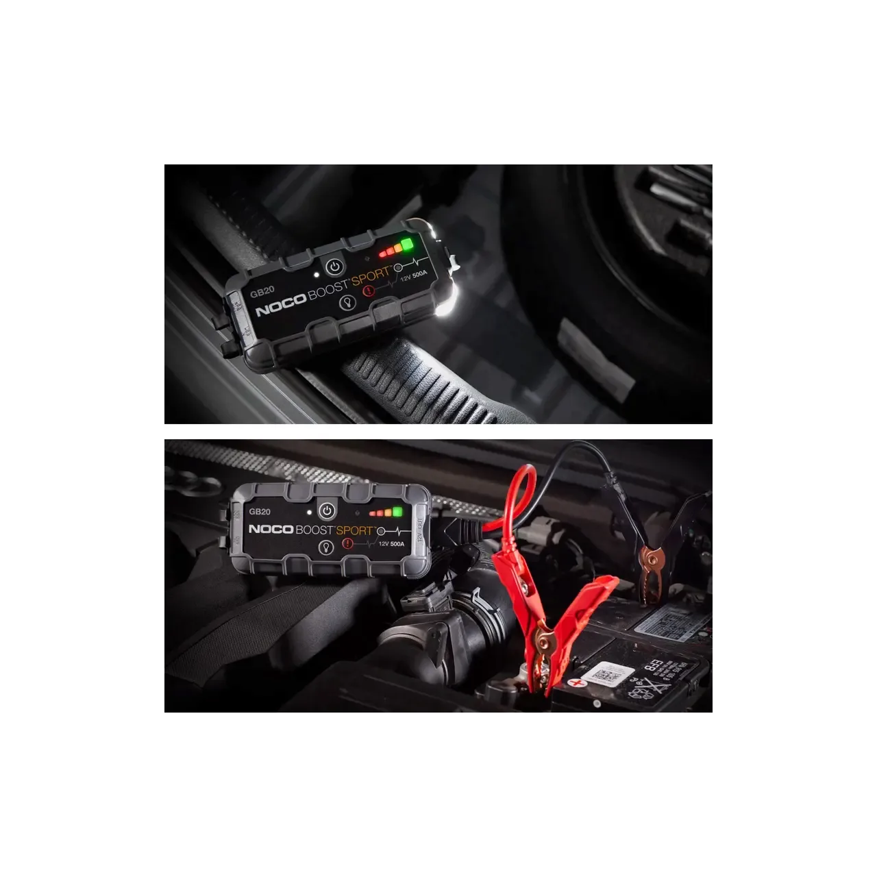 NocoGenius booster + robot de pornire 500A 12V litiu GB20 (1/6) 5