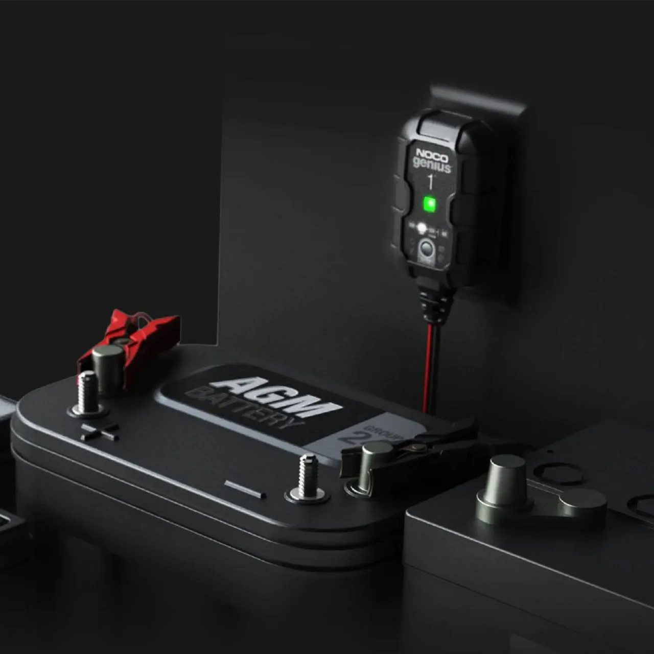 NocoGenius redresor Smart 6+12V 1A pentru acumulatori maxim 30A GENIUS1 (1/6) 4