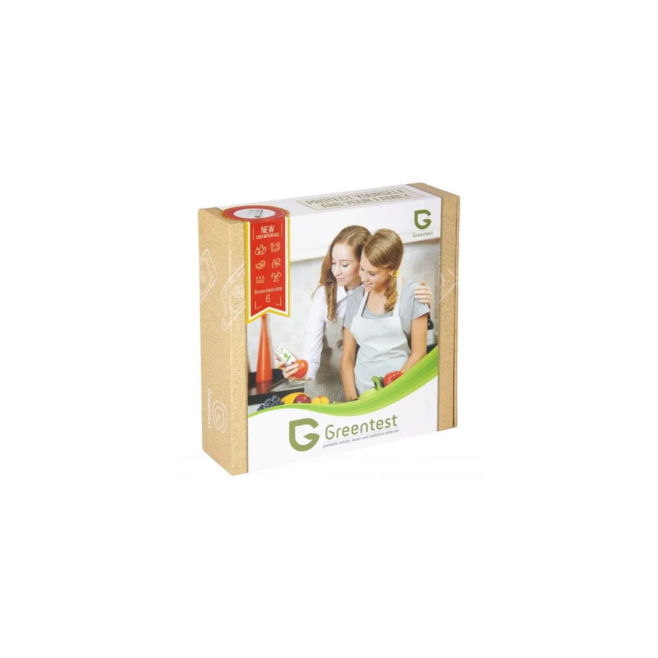 Tester digital de concentratie a nitratilor pentru fructe, legume ,carne, apa si radiatii Greentest ECO 6FT 6