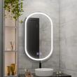 Oglinda LED ovala 50x80cm Velara Touch Sistem dezaburire dimabila AT1CT-IM1P-OG1D-E06S/50X80 1