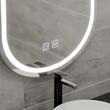 Oglinda LED ovala 50x80cm Velara Touch Sistem dezaburire dimabila AT1CT-IM1P-OG1D-E06S/50X80 2