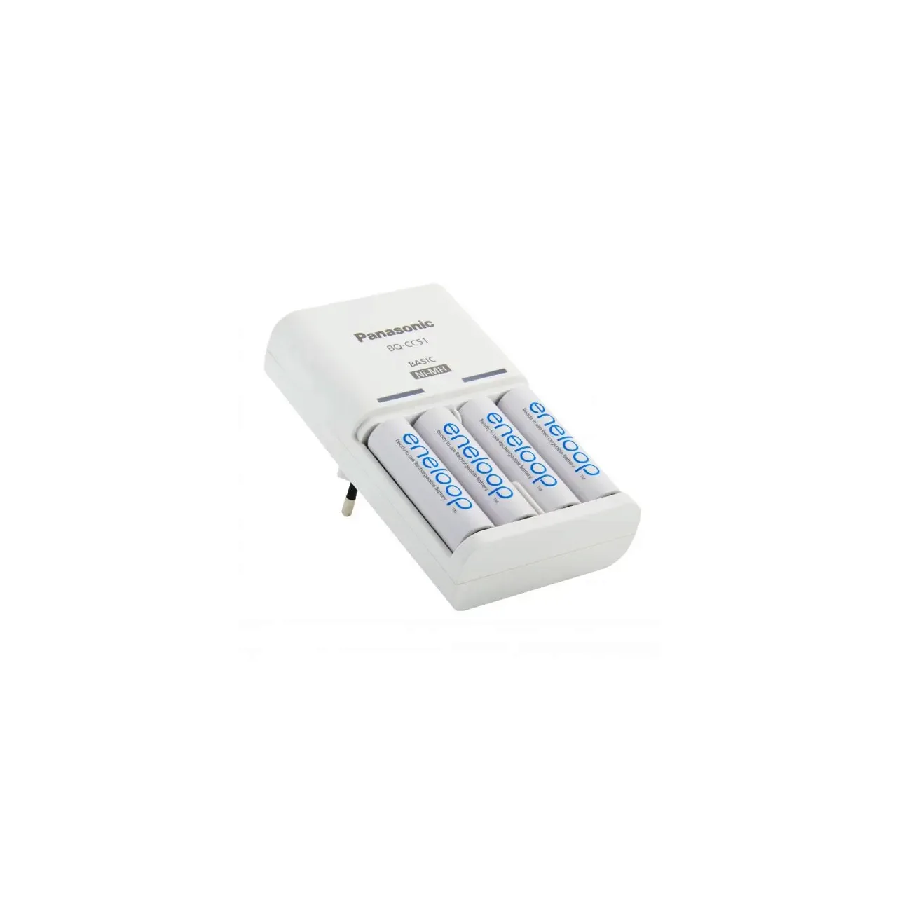 Incarcator Eneloop BASIC, include 4 x AA R6 1900mAh, K-KJ51MCC40E 1