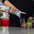 Cana filtranta apa, din sticla, cu alcalinizare, filtru cu carbune activ, 1.8 litri, C71 2