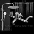 Coloana de dus inox SUS304 satinat Korma  LY003 1