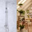 Coloana de dus inox SUS304 satinat Korma  LY003 2