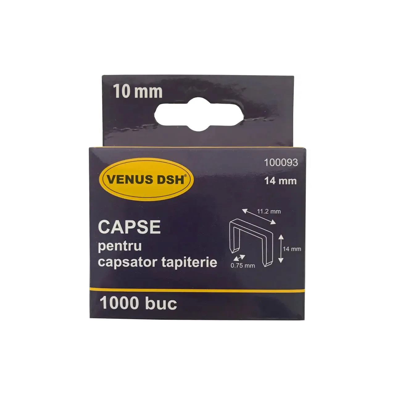 Capse pentru capsator tapiterie 10 x 11 x 0.75 mm, DSH 102769 1