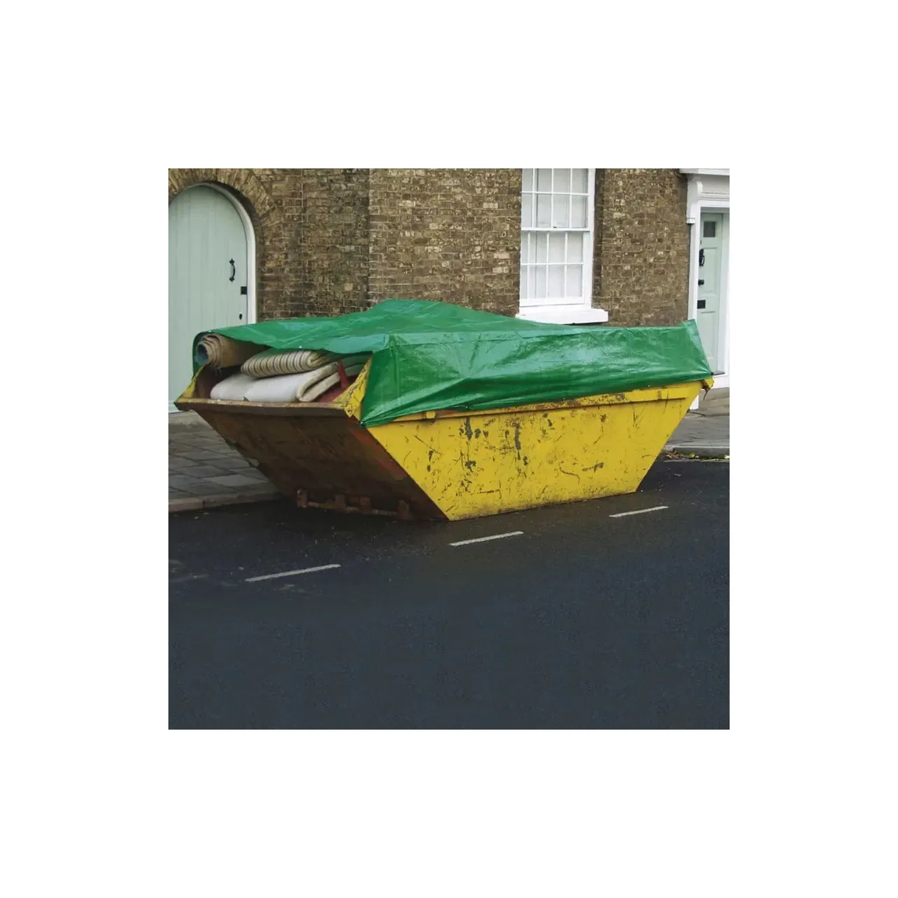 Prelata impermeabila cu inele 10 x 12 m - 120 g/mp, verde, DSH 104305 1