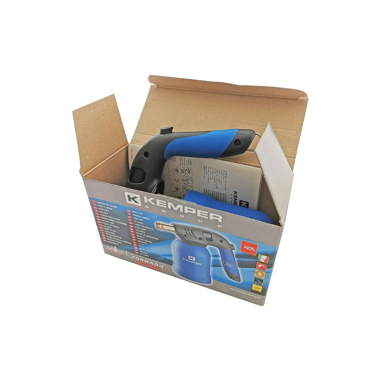 Lampa de lipit piezo, corp plastic - 190 gr (ke2019), DSH 104329 2