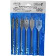 Burghiu lemn, plat set 6 (10, 12, 16, 18, 20, 25 mm) DSH 156007 1